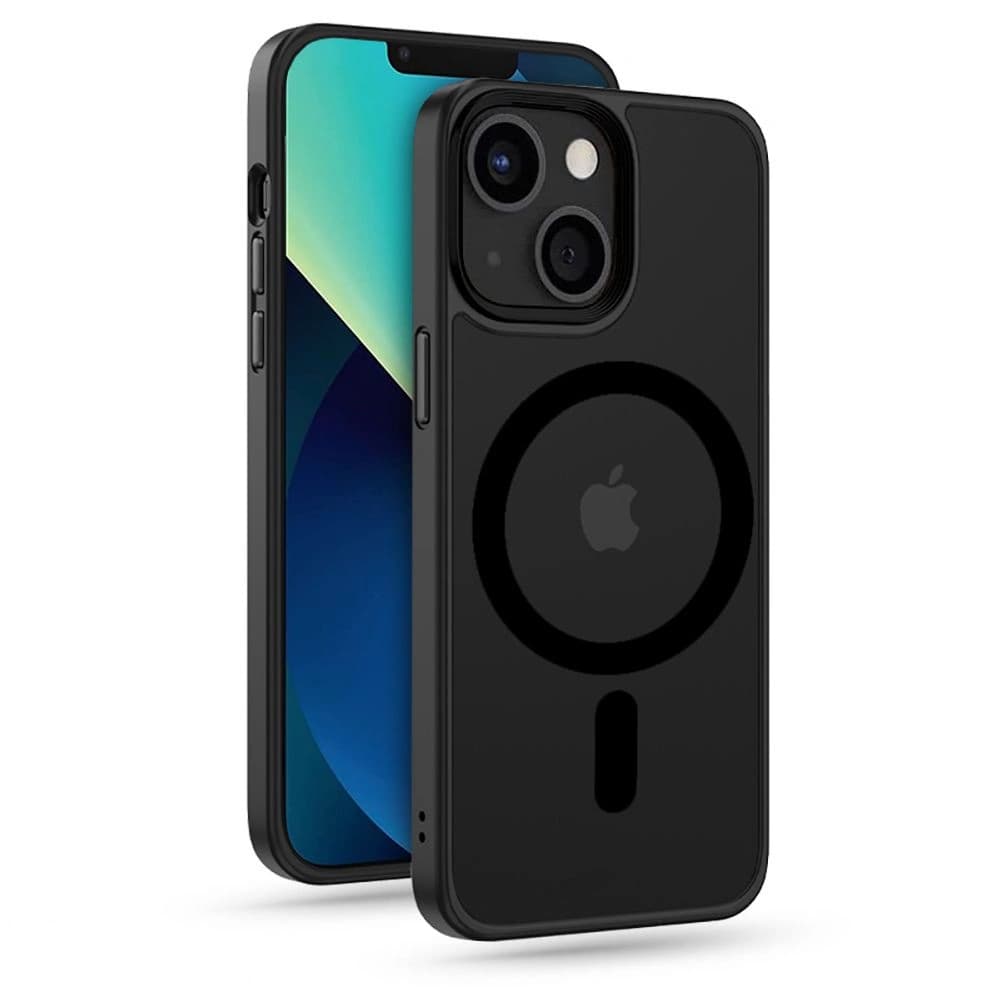 Case Tech-Protect Magmat MagSafe Apple iPhone 13 Matt Schwarz - 1