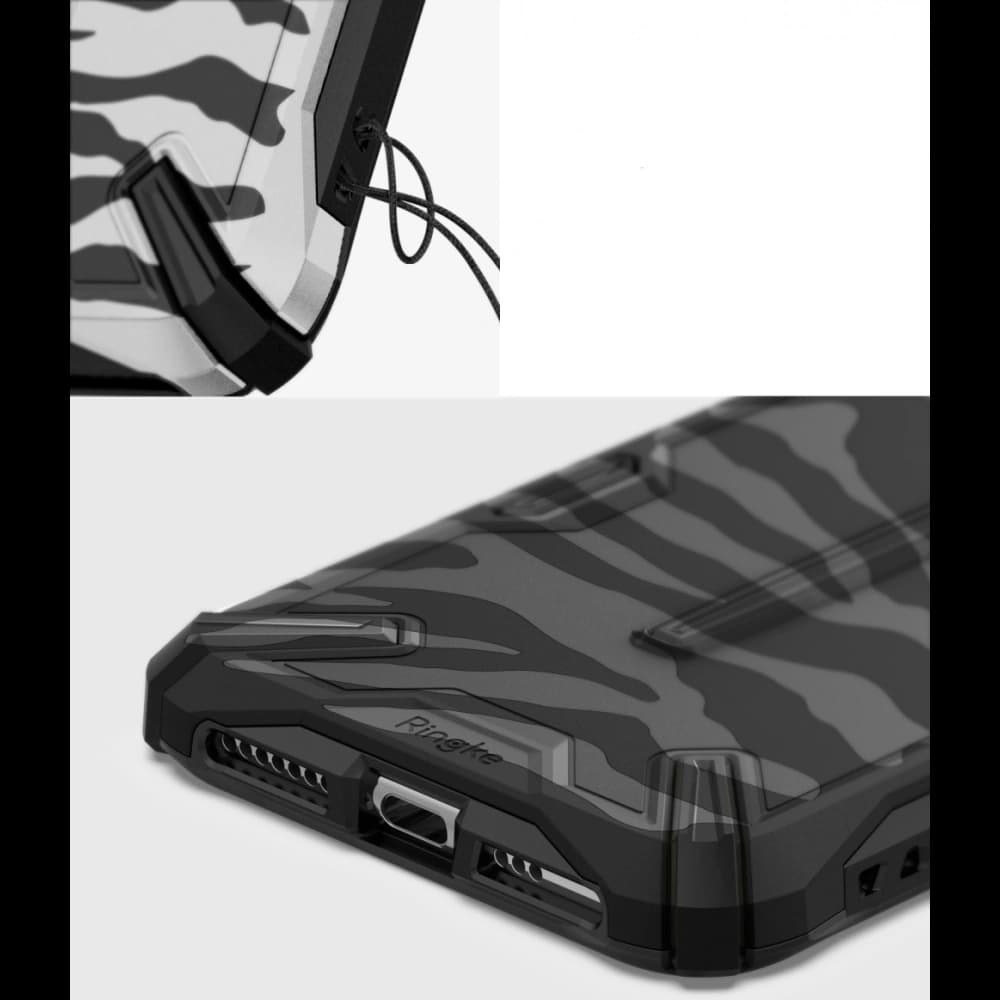 Ringke Dual-X Design iPhone XS Max 6.5 Camo Black - 4