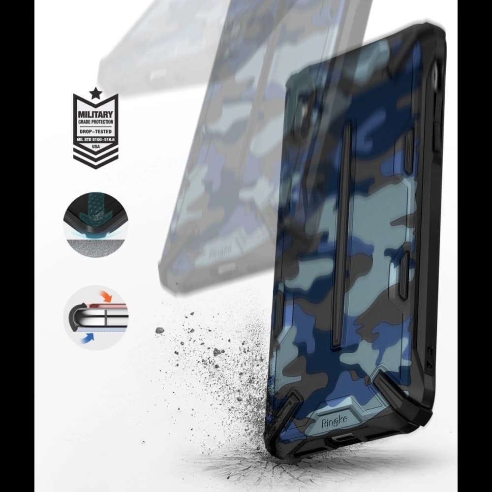 Ringke Dual-X Design iPhone XS Max 6.5 Camo Black - 5
