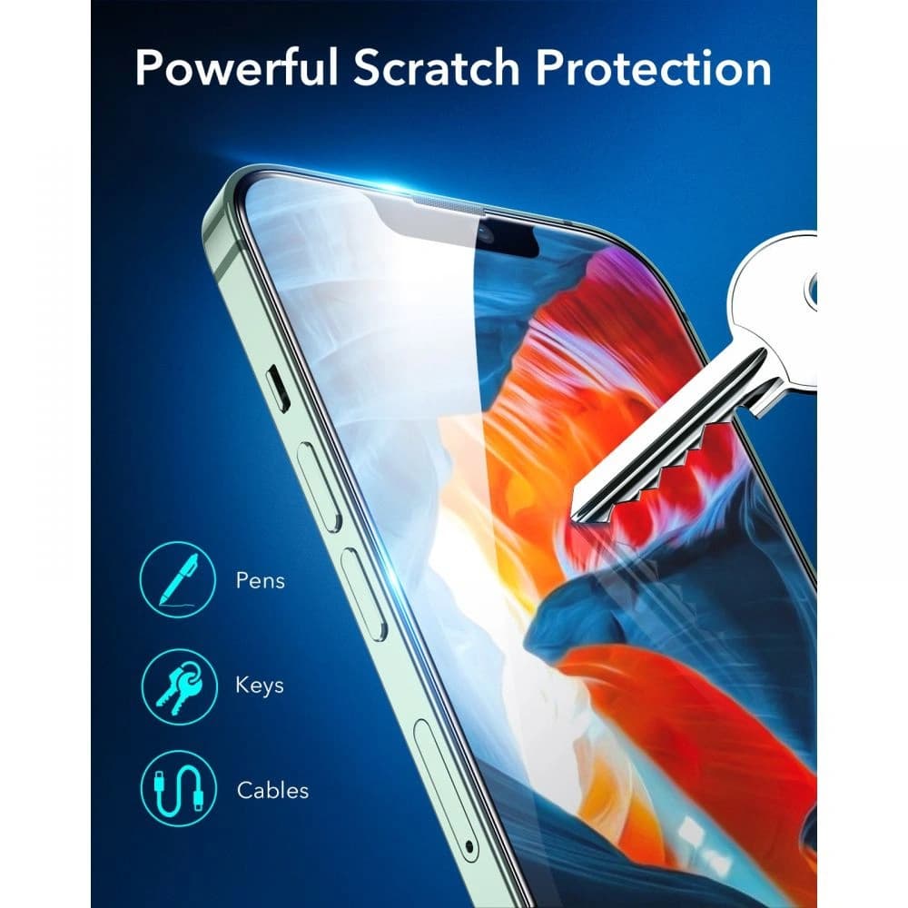 ESR Screen Shield Apple iPhone 16e / 14 / 13 / 13 Pro Clear [2 PACK] - 3