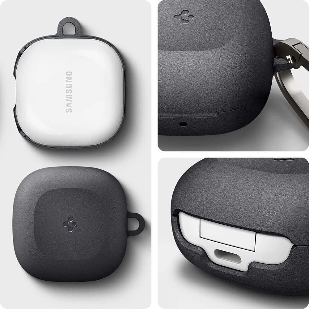 Case Spigen Geo Fit Samsung Galaxy Buds 2/Live/Pro Graphitgrau - 12