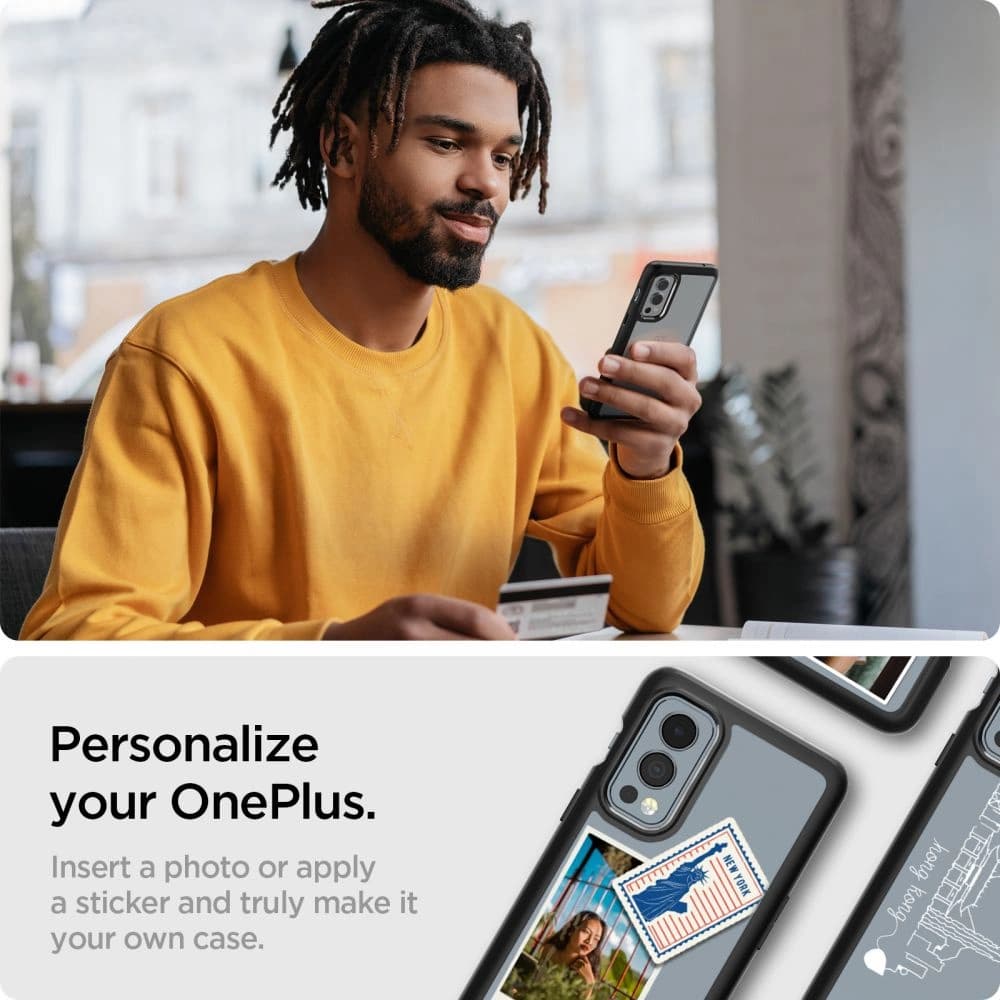 Spigen Ultra Hybrid OnePlus Nord 2 5G Matte Black - 6