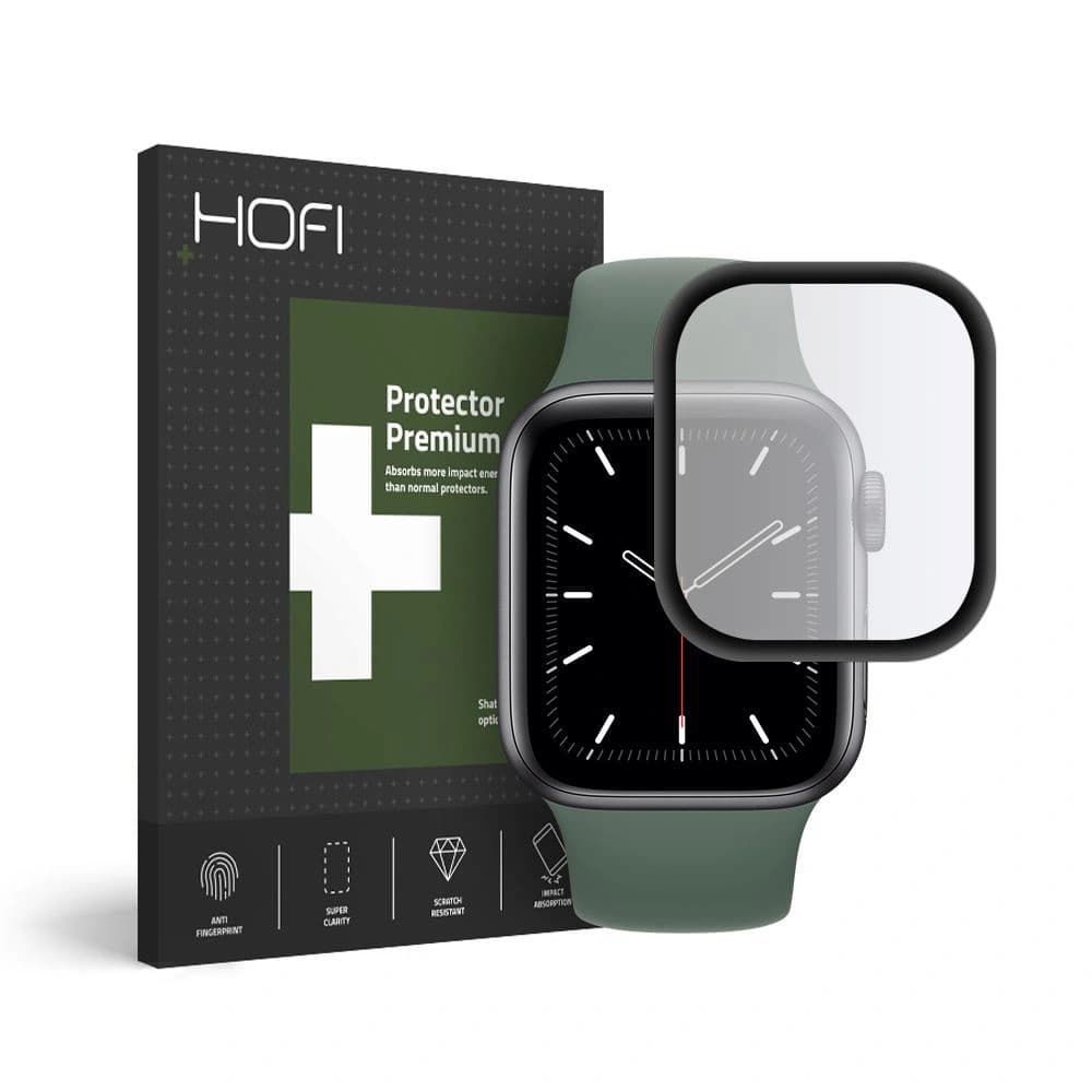 Hybrid Glass Hofi for Apple Watch 40mm Black - 1