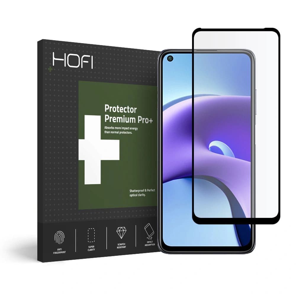 Hofi Glass Pro+ Redmi Note 9T 5G Black - 1