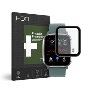 Hybriertes Glas Hofi Hybrid Glass Amazfit GTS 2 Mini Schwarz