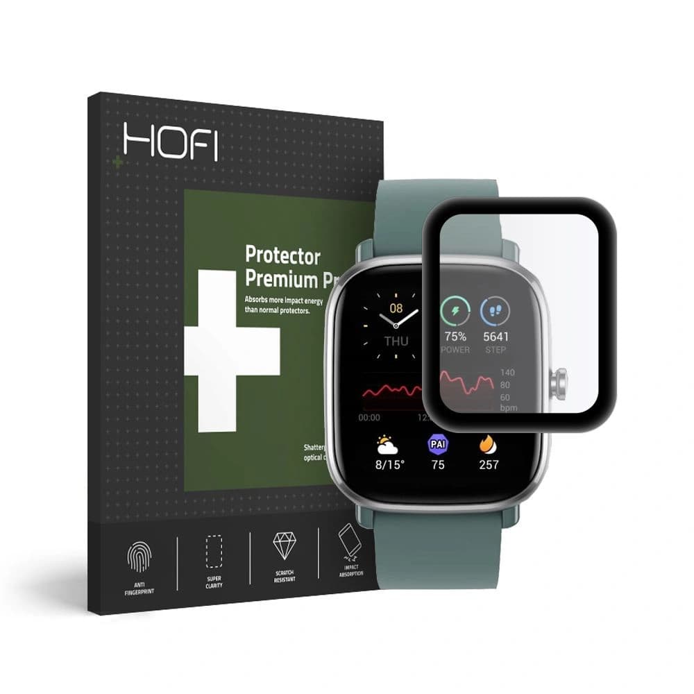 Hofi Hybrid Glass Amazfit GTS 2 Mini Black - 1