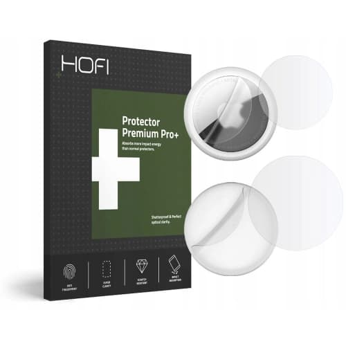 Hofi Hydrogel Pro+ Apple AirTag [2 PACK]