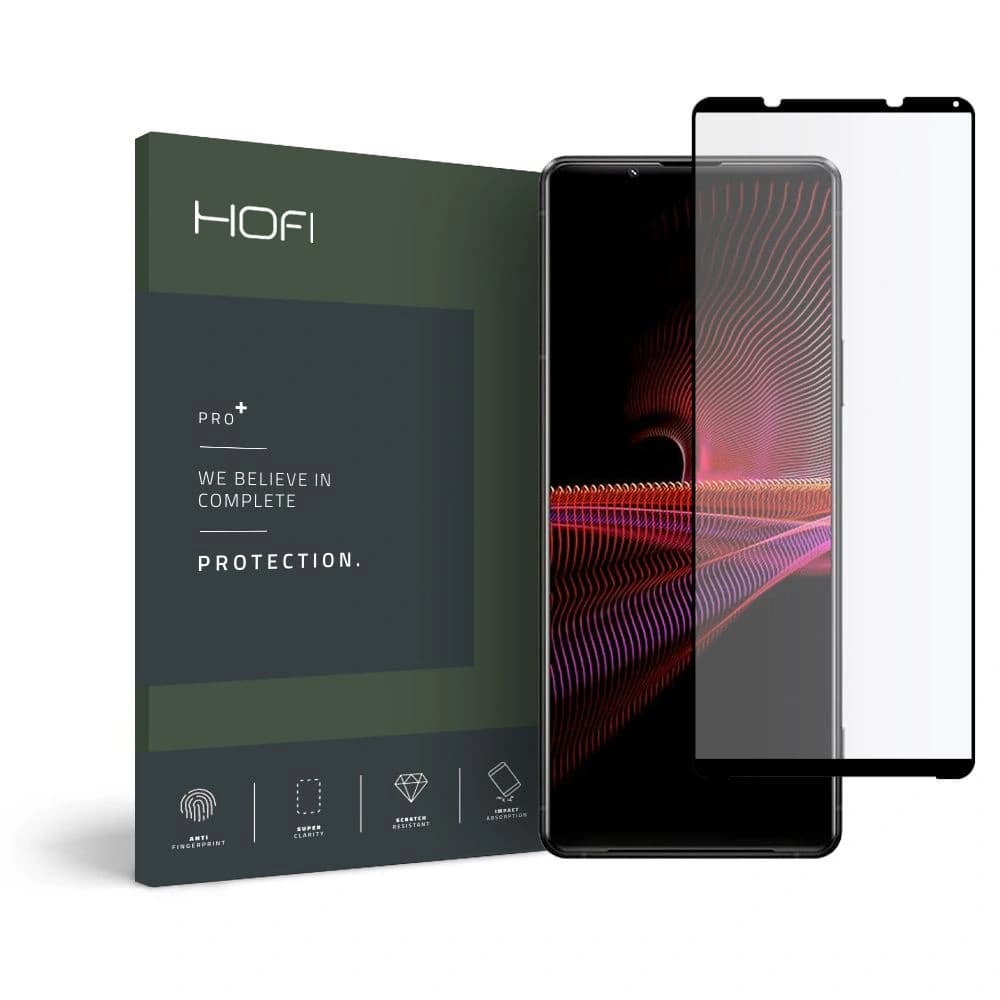 Hofi Glass Pro+ Sony Xperia 1 III Black - 1
