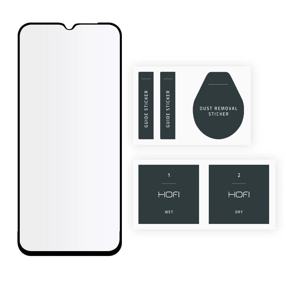Gehärtetes Glas Hofi Glass Pro+ Samsung Galaxy A22 5G Schwarz - 4