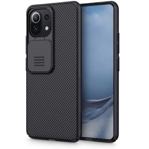 Case Nillkin CamShield Xiaomi Mi 11 Lite/NE/5G Schwarz