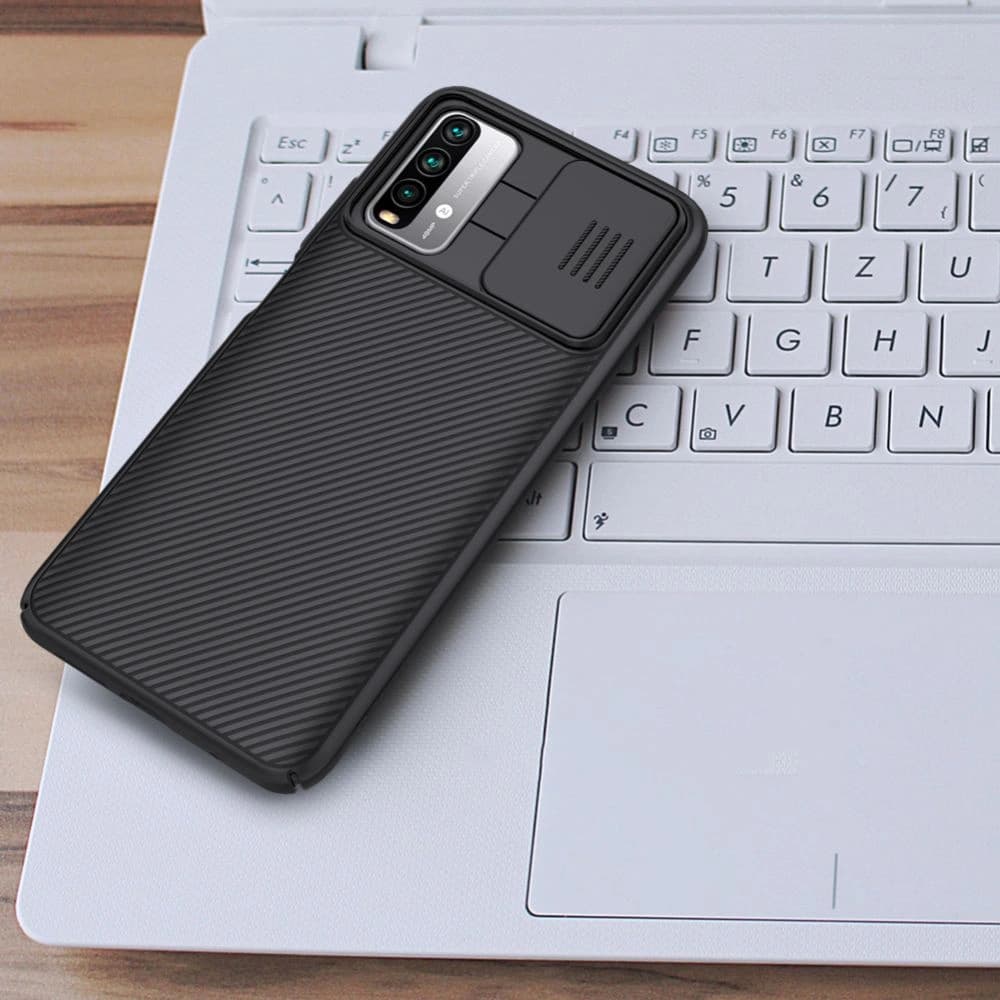 Case Nillkin CamShield Redmi 9T Schwarz - 6