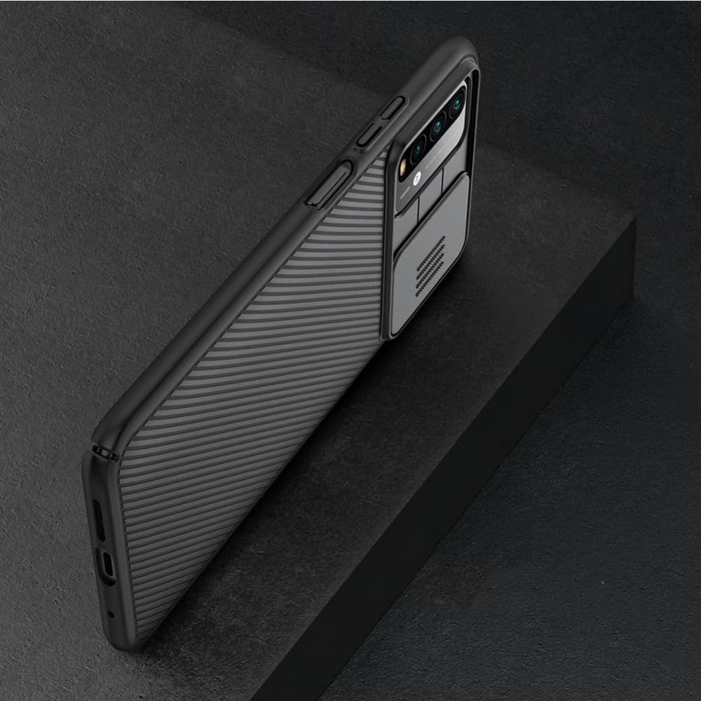 Case Nillkin CamShield Redmi 9T Schwarz - 8