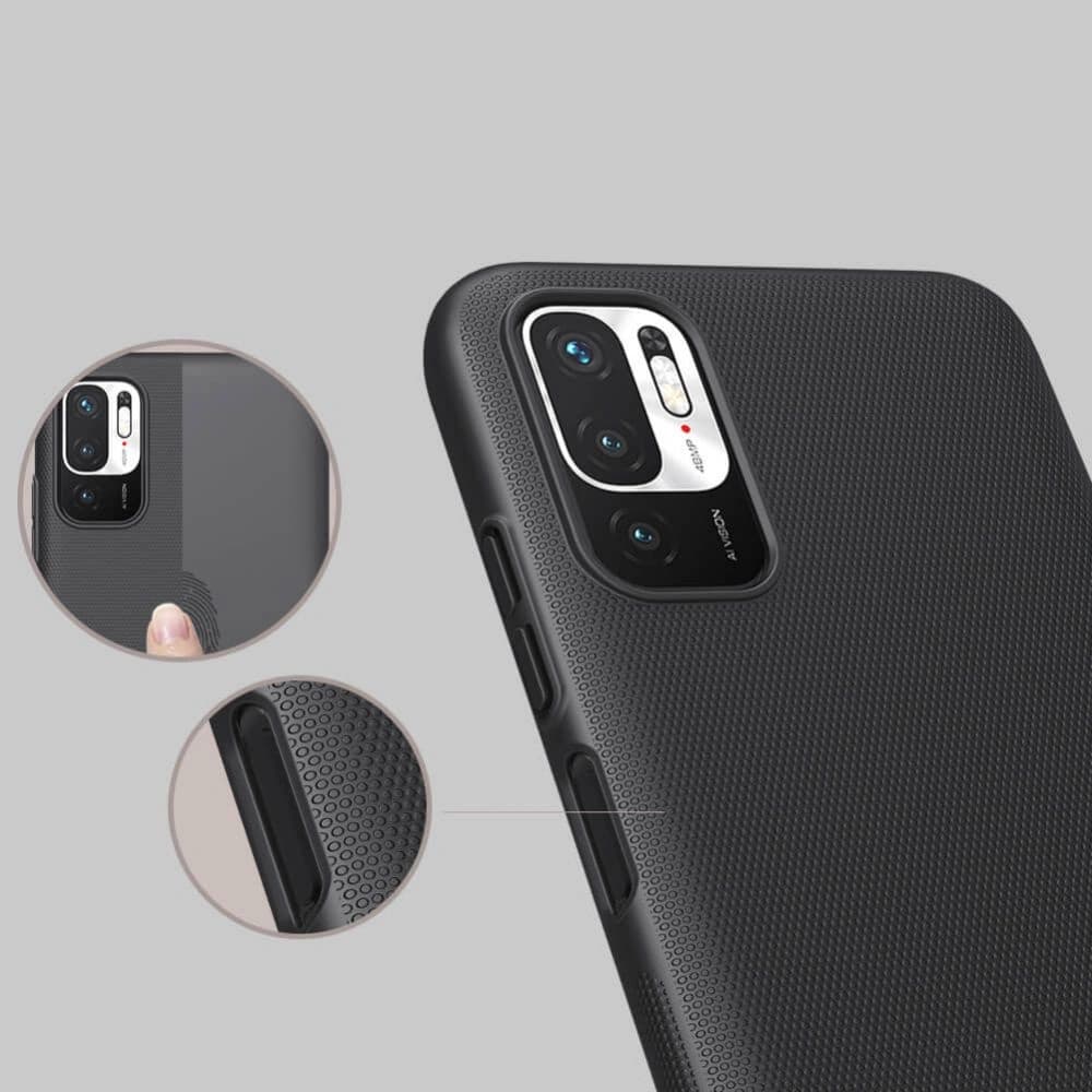 Nillkin Frosted Shield POCO M3 Pro 5G/Redmi Note 10 5G Black - 2