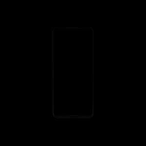 Glas OnePlus Nord 2 5G 3D gehärteter Glas Bildschirmschutz Schwarz