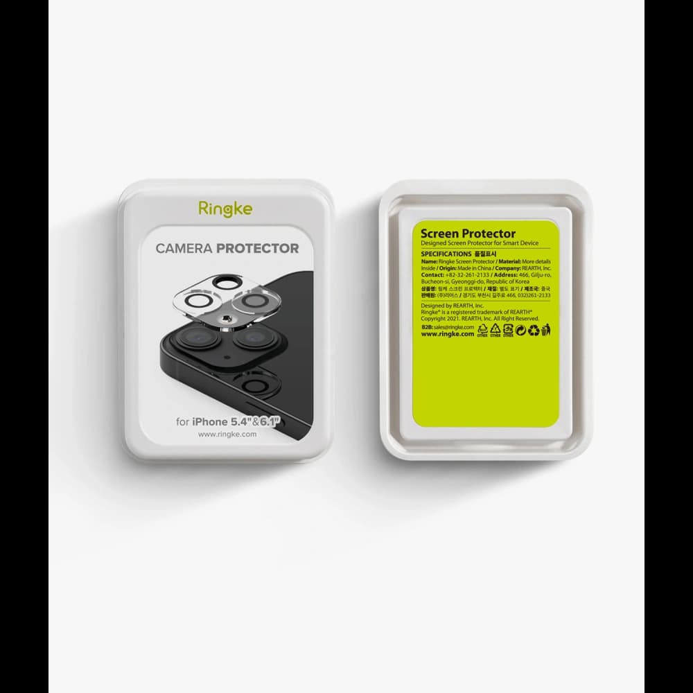 Gehärtetes Glas für Ringke Kamera Schutzglas Apple iPhone 13/13 mini [2 PACK] - 14