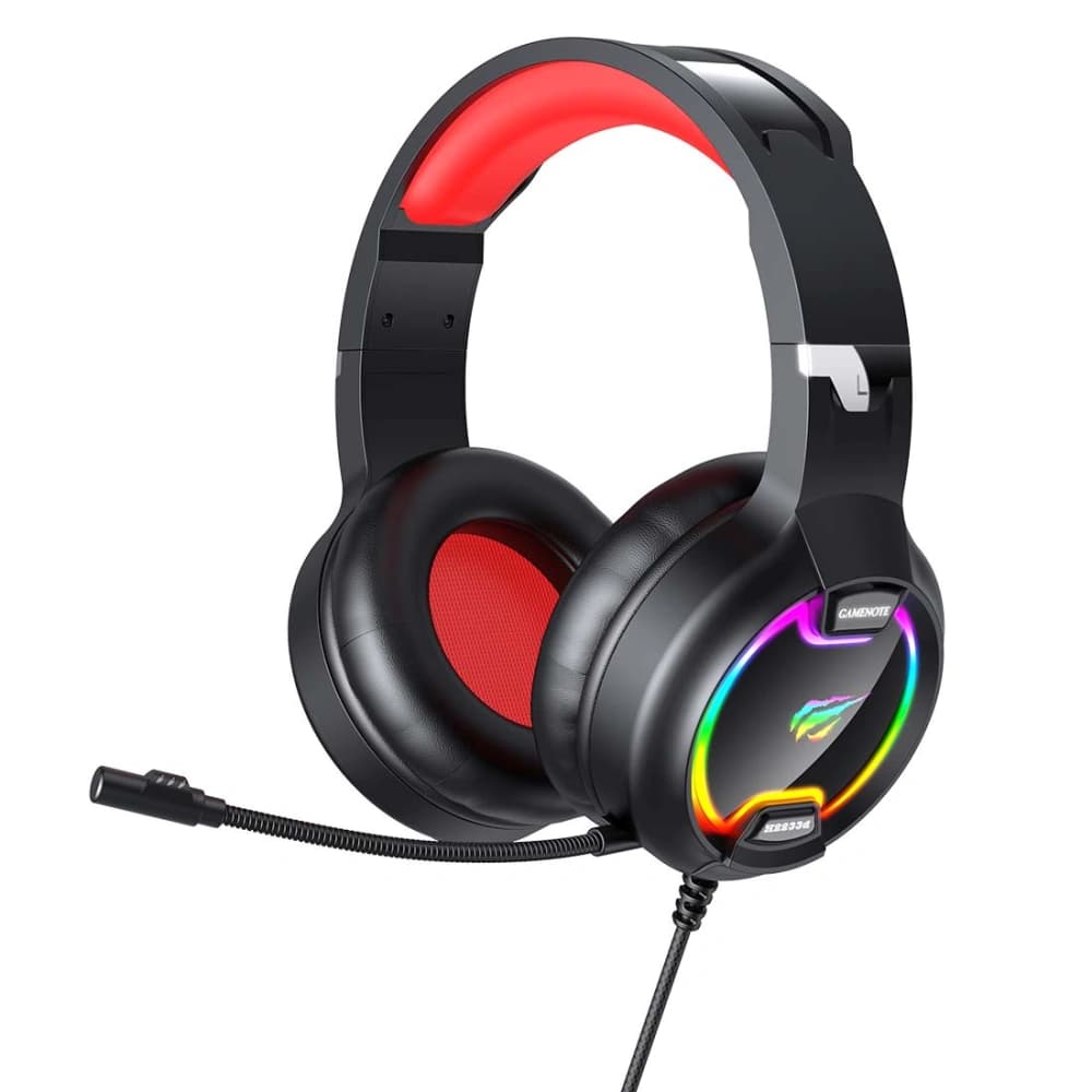 Gaming Kopfhörer Havit GAMENOTE H2233D RGB USB+3.5mm (schwarz) - 1