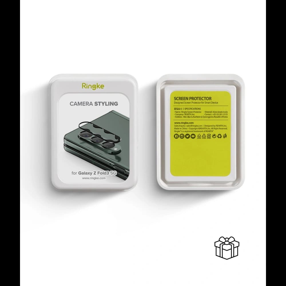 Ringke Camera Styling Samsung Galaxy Z Fold 3 Black - 10