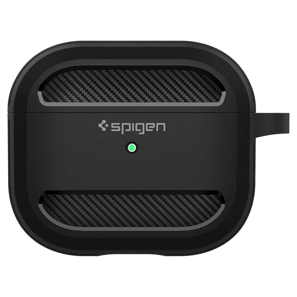 Case Spigen Rugged Armor Apple AirPods 3 2021 Matt Schwarz - 2