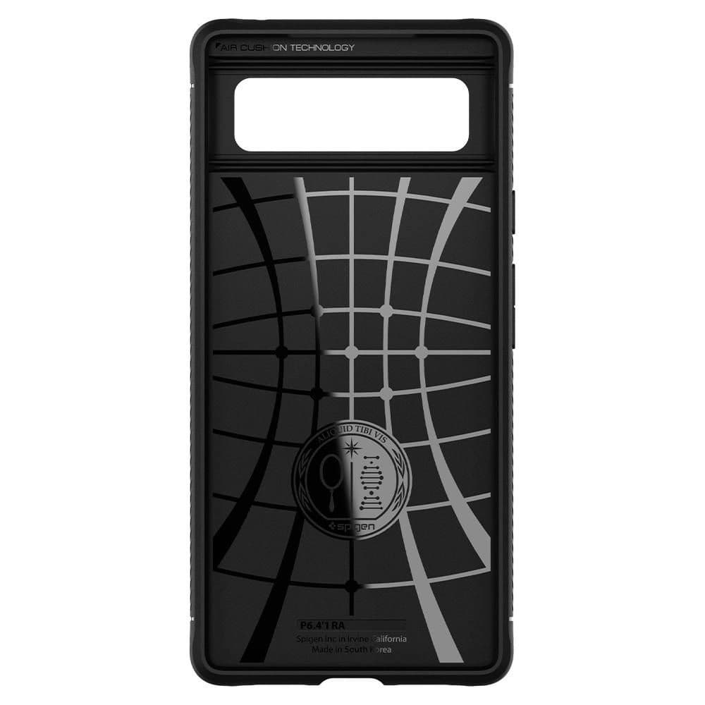 Case Spigen Rugged Armor Google Pixel 6 Matt Schwarz - 4