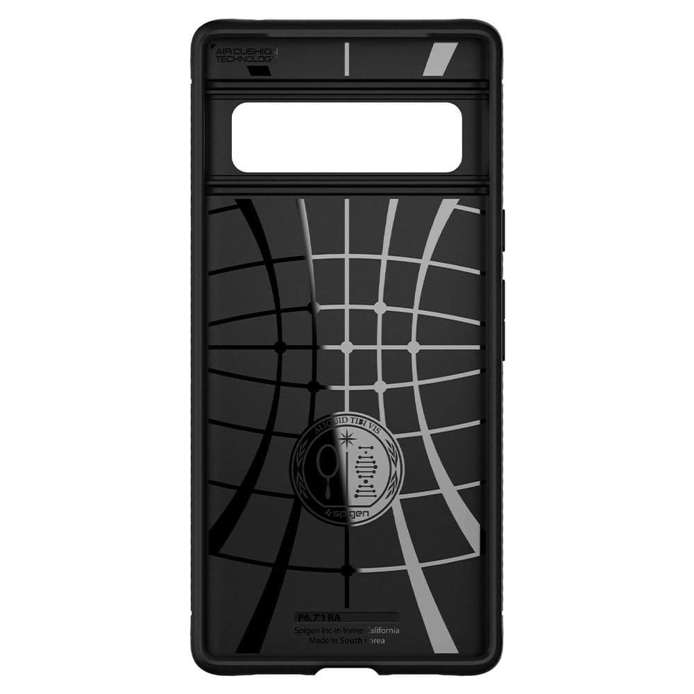 Case Spigen Rugged Armor Google Pixel 6 Pro Matt Schwarz - 2