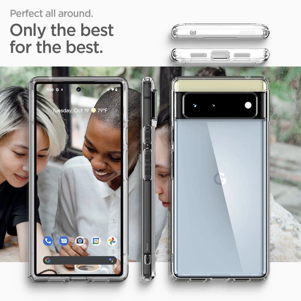 Spigen Ultra Hybrid Google Pixel 6 Crystal Clear - 13