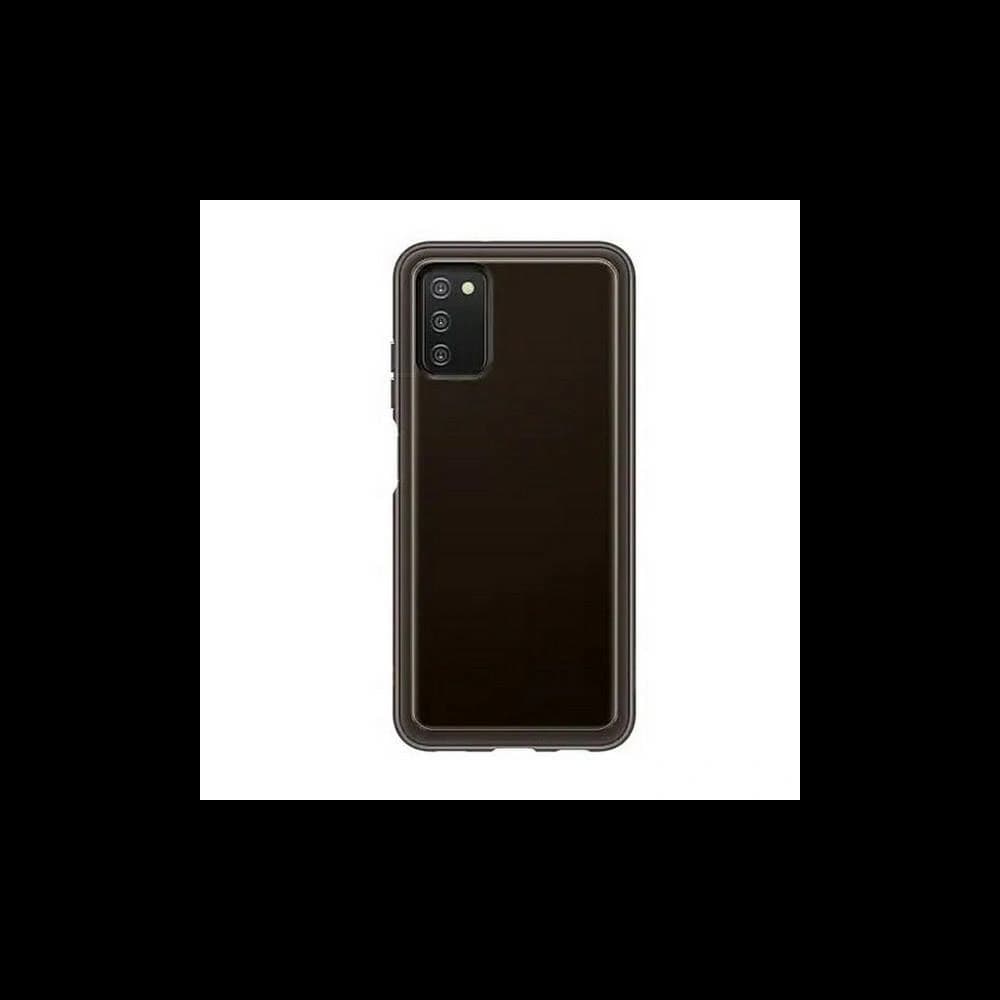 Etui Samsung Galaxy A03s EF-QA038TB Soft Clear Cover czarny/black - 1