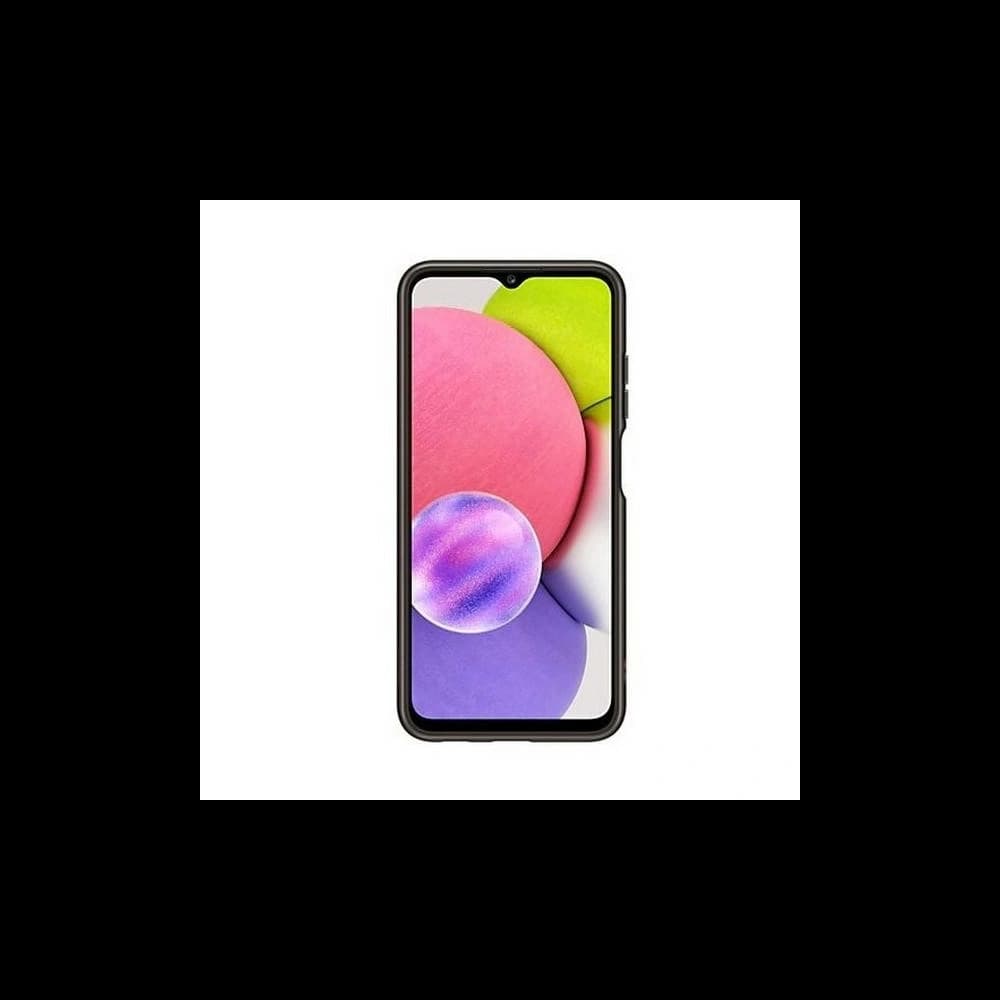 Etui Samsung Galaxy A03s EF-QA038TB Soft Clear Cover czarny/black - 2