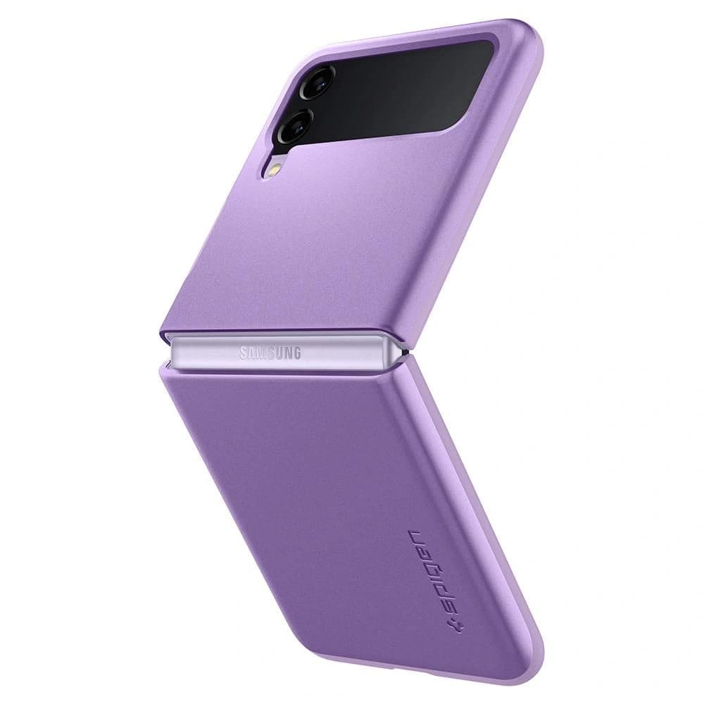 Spigen Thin Fit Samsung Galaxy Z Flip 3 Shiny Lavender - 1