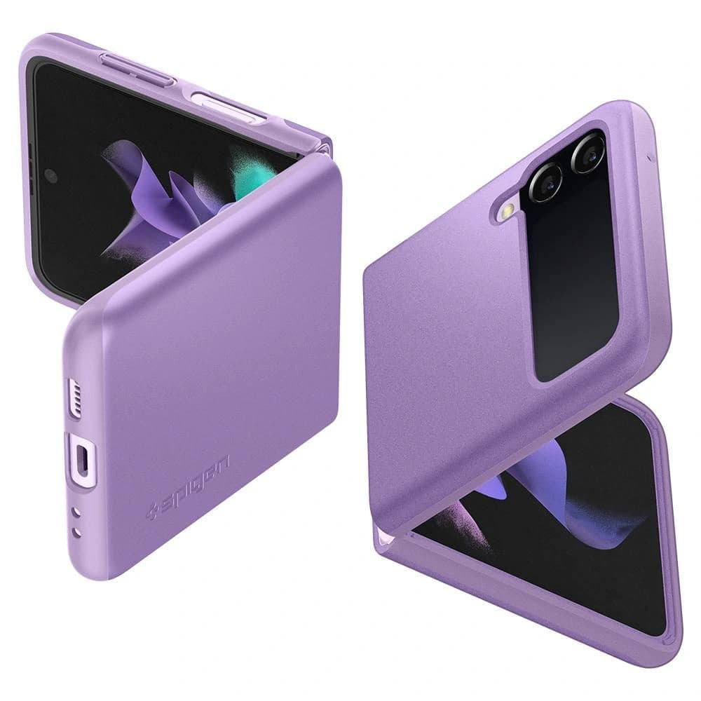 Spigen Thin Fit Samsung Galaxy Z Flip 3 Shiny Lavender - 10