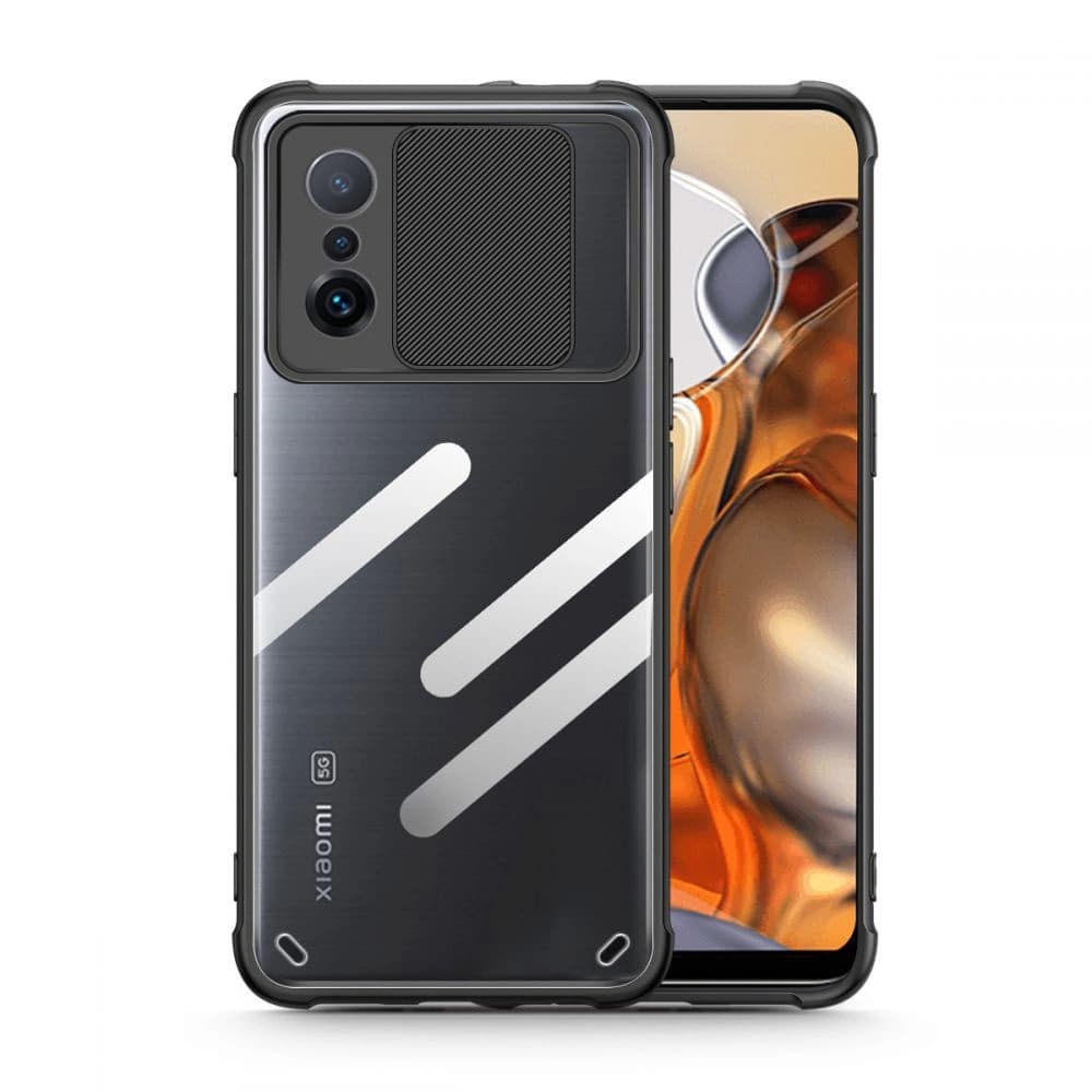 Case Tech-Protect Camshield Xiaomi 11T/Pro Schwarz - 1