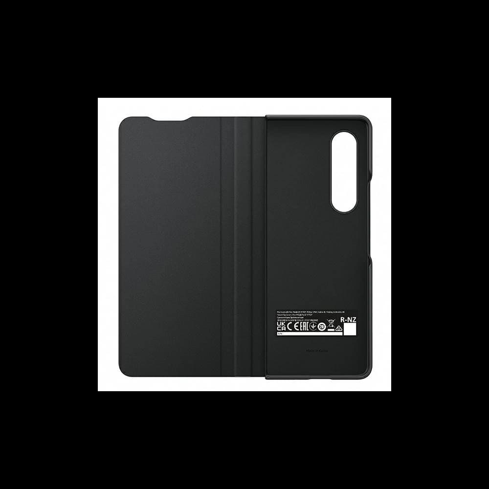 Samsung Galaxy Z Fold 3 EF-FF92PCBEGEE black Leather Flip Cover with Pen - 4
