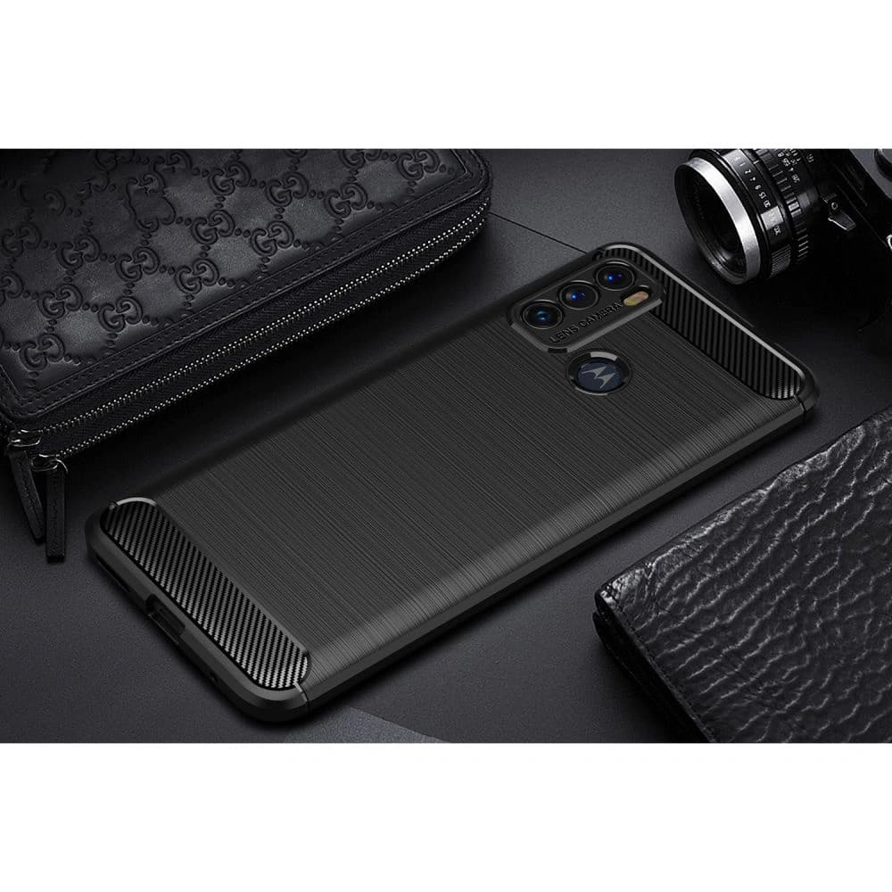 Tech-Protect TPUCarbon Motorola Moto G60 Black - 9