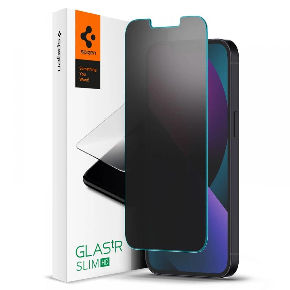 Spigen GLAS.tR Slim Apple iPhone 14 Plus / 15 Plus Privacy - 1
