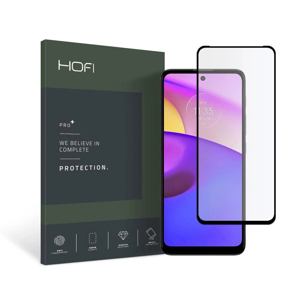 Hofi Glass Pro+ Motorola Moto E40 Black - 1