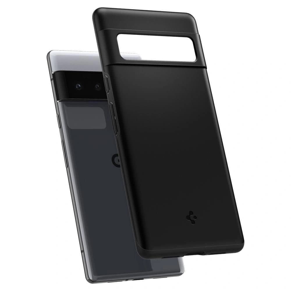 Spigen Tasche Thin Fit Google Pixel 6 Pro Schwarz - 5