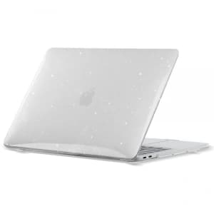 Tech-Protect Apple Tasche Smartshell MacBook Air 13 2018-2020 Glitter Klar