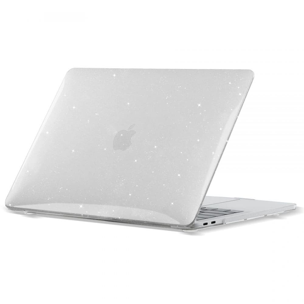 Tech-Protect Apple Tasche Smartshell MacBook Air 13 2018-2020 Glitter Klar - 1