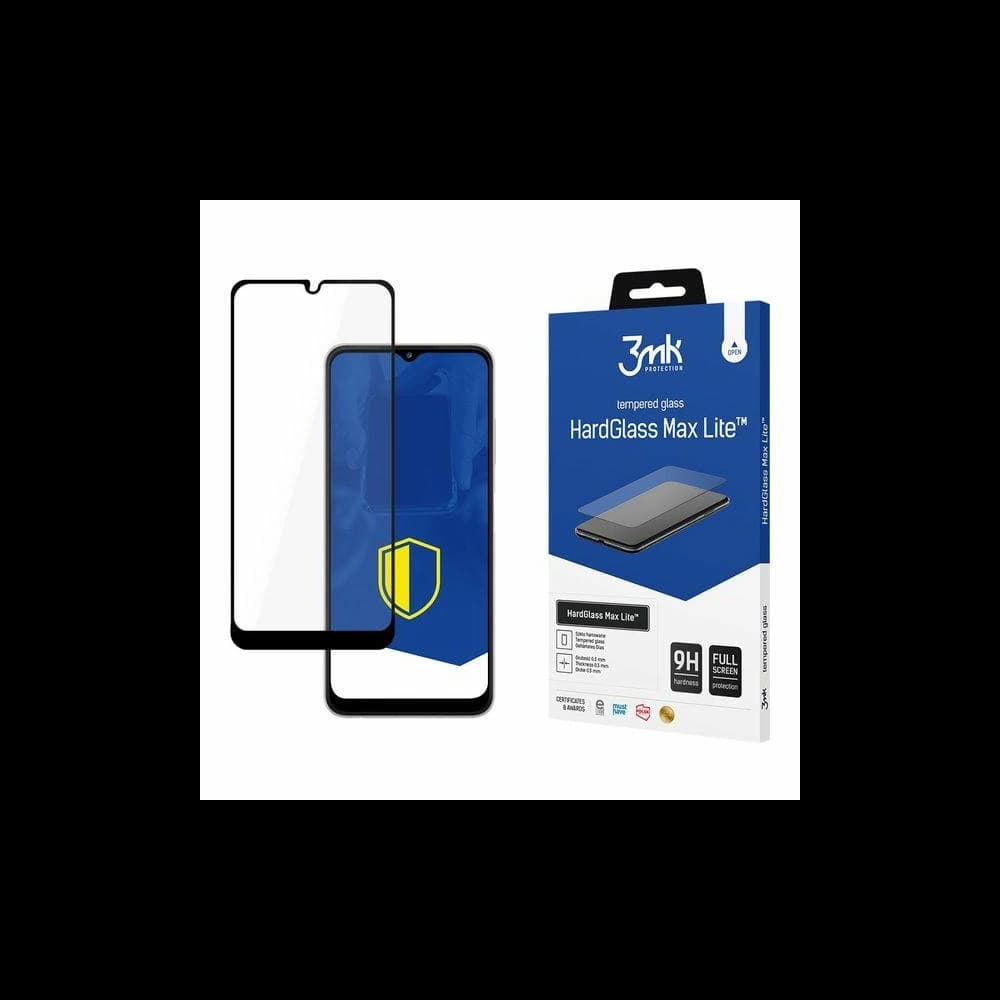 3MK HardGlass Max Lite Samsung Galaxy A22 5G black - 1