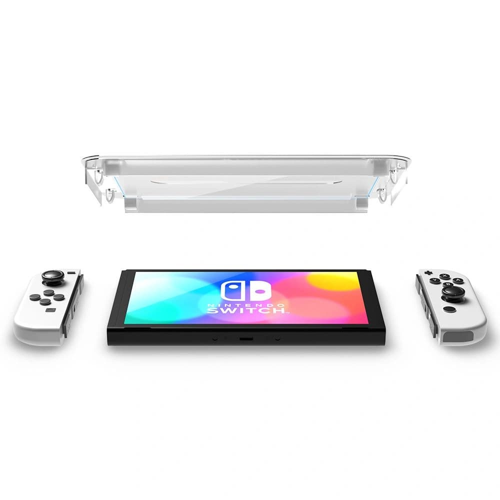 Spigen GLAS.tR ez Fit Nintendo Switch Oled [2 PACK] - 3