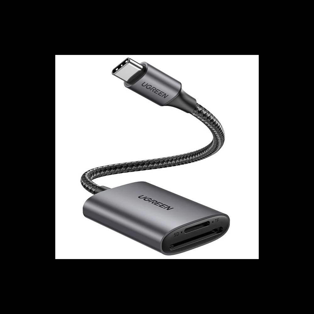 USB-C Kartenleser, UGREEN CM401 (grau) - 1