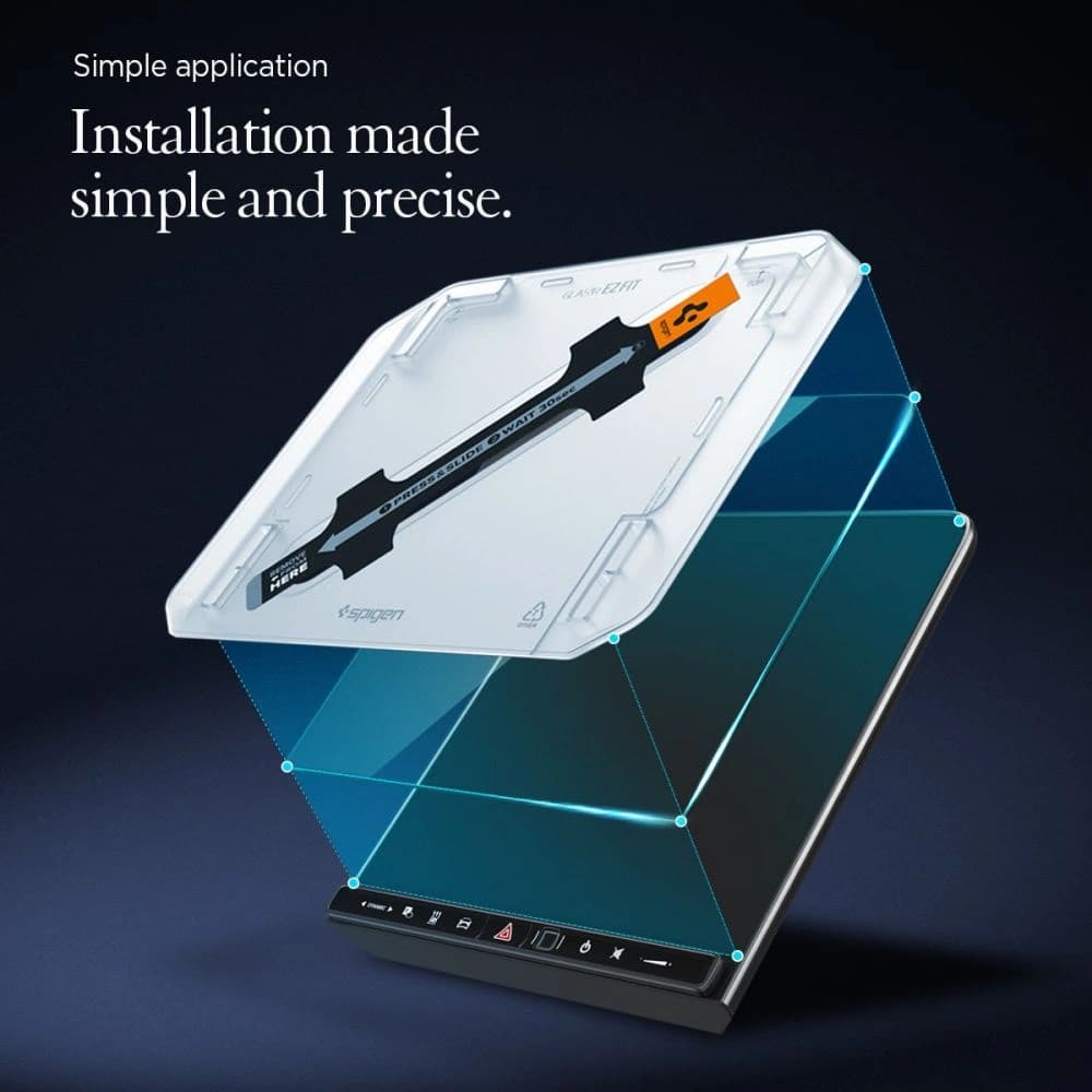 Spigen Mercedes Gehärtetes Glas GLAS.tR ez Fit S-Klasse 2021 - 9