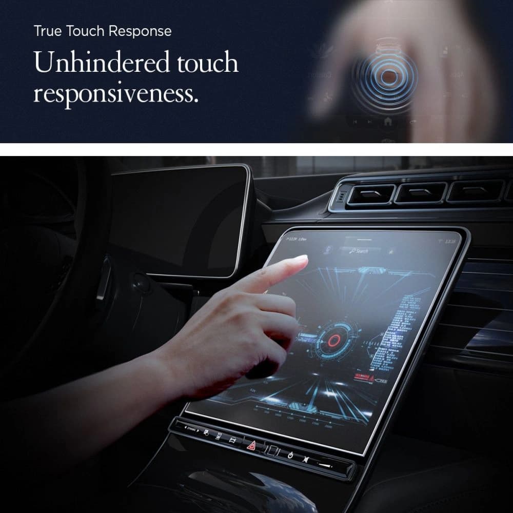 Spigen Mercedes Gehärtetes Glas GLAS.tR ez Fit S-Klasse 2021 - 11