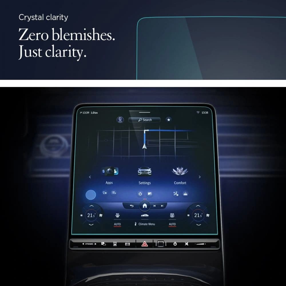 Spigen Mercedes Gehärtetes Glas GLAS.tR ez Fit S-Klasse 2021 - 12
