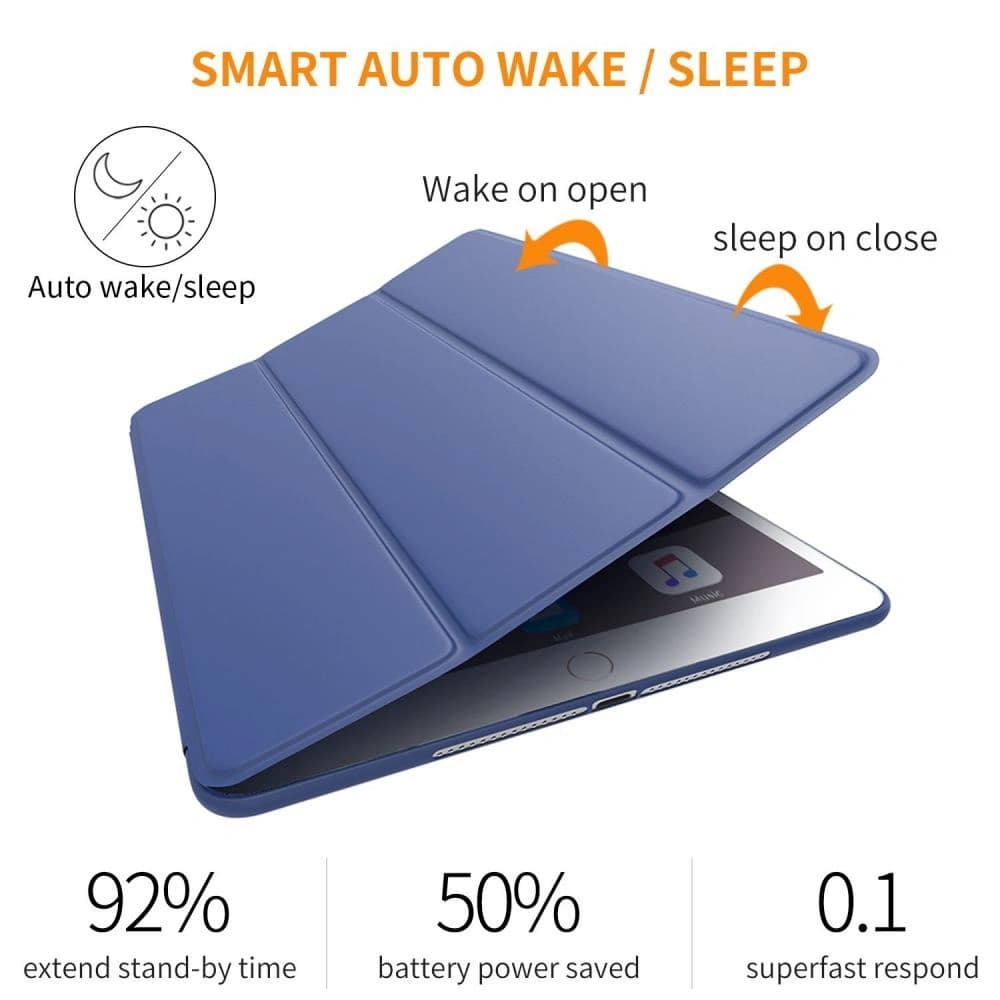 Etui Tech-Protect Smartcase Apple iPad Air 9.7 2014 (2. generacji) Navy Blue - 8