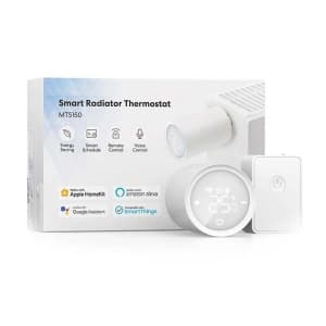 Meross WiFi Smart Thermostat-Kopf MTS150HHK (HomeKit) (Starterkit)