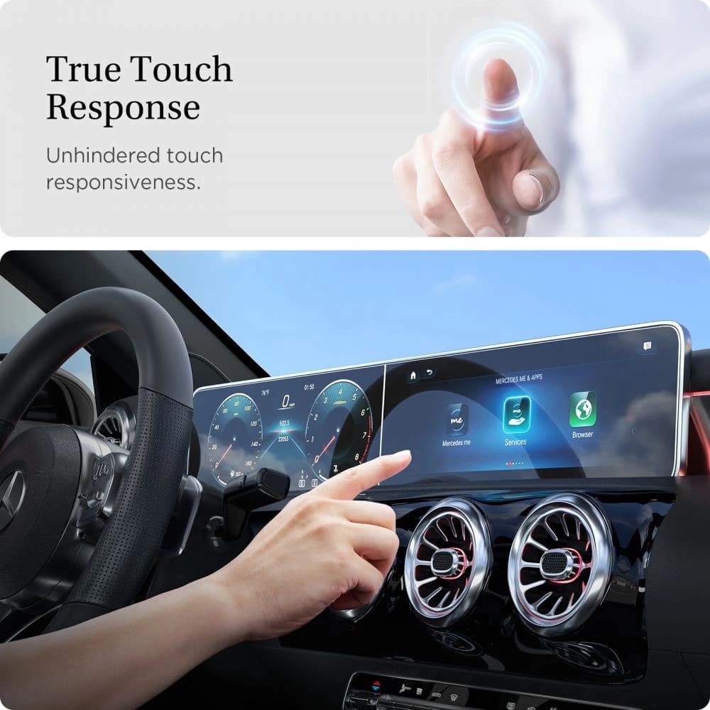 Spigen Mercedes Gehärtetes Glas GLAS.tR ez Fit A-Klasse 2020/2021 - 4