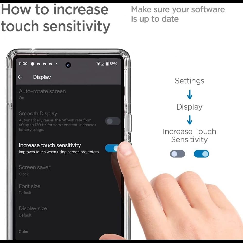 Spigen Film Neo Flex Google Pixel 6 Pro [2 PACK] - 11