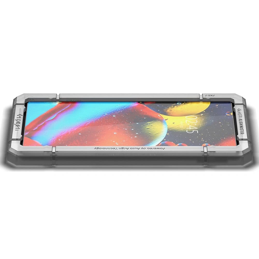 Spigen GLAS.tR Slim AlignMaster Google Pixel 6 Black - 3