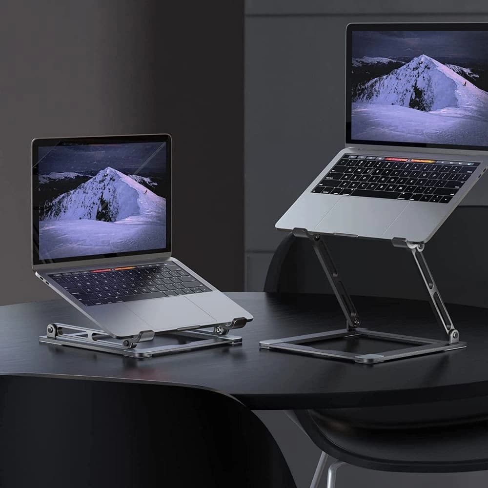 Tech-Protect Prodesk Universal Laptop Stand Silver - 7