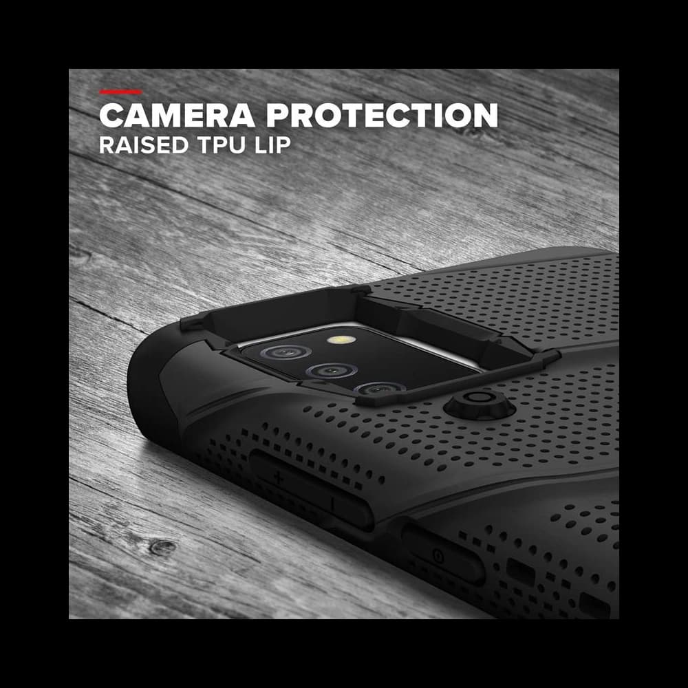 ZIZO BOLT Bundle Samsung Galaxy A02S Case - Black - 8